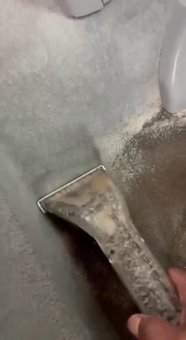 Carpet shampoo and extraction, pulling deep dirt out of the floor mats.